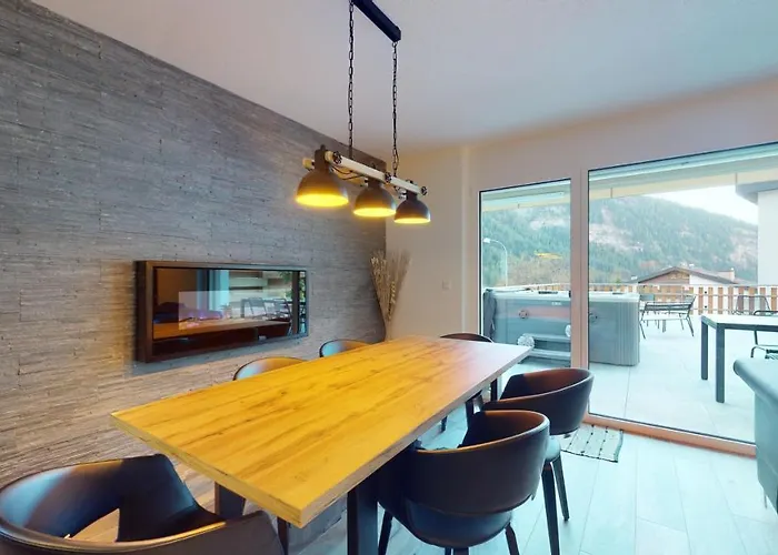 Διαμέρισμα Spacious - Beautiful Terrace With View Leukerbad